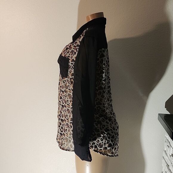 ROCAWEAR CLASSIC LONG SLEEVE TWO TONE CALLOR SHIRT - Picture 10 of 15